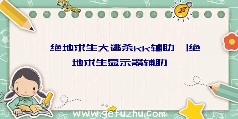 「绝地求生大逃杀kk辅助」|绝地求生显示器辅助